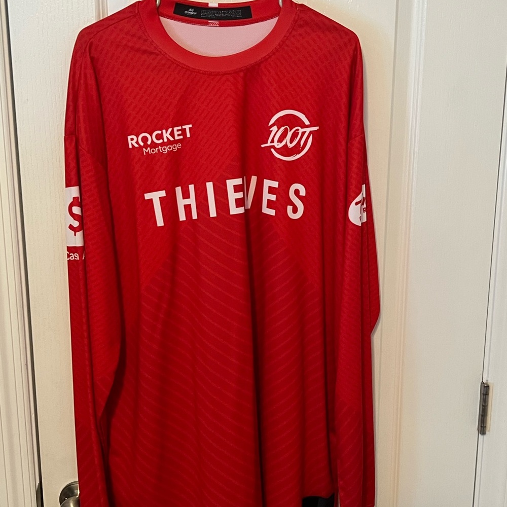 100 Thieves Long Sleeve 2020 Jersey - Picture 5 of 5